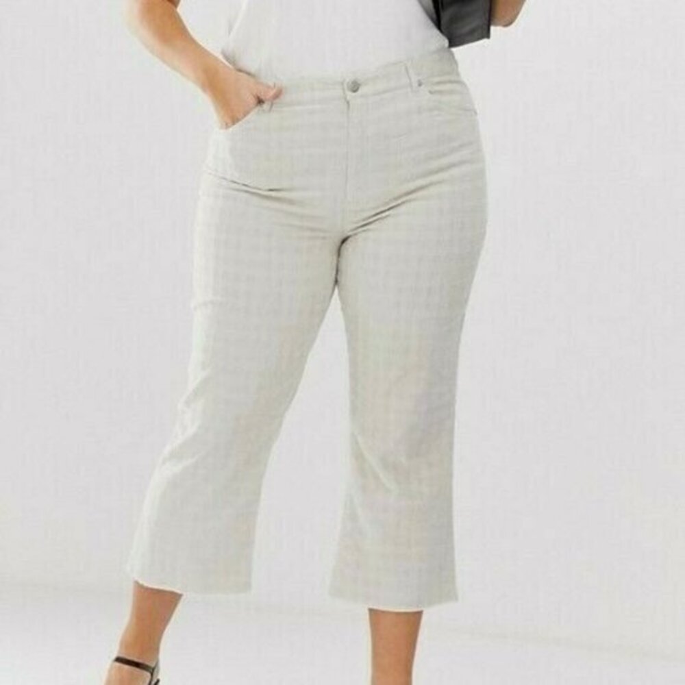 Asos Design Curve Egerton Rigid Cropped Flare NWT